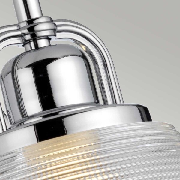 Quoizel QZ-DUBLIN1-PC - LED Лампа за баня DUBLIN 1xG9/3W/230V IP44 хром