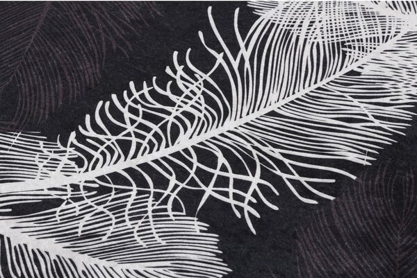 Антрацитни килими за баня в комплект от 2 бр. 60x100 cm Alisan – Foutastic