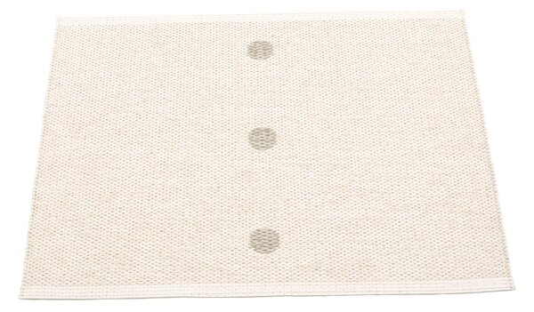 Бежов и кремав килим за открито и закрито 70x60 cm Peg Linen Vanilla – Pappelina