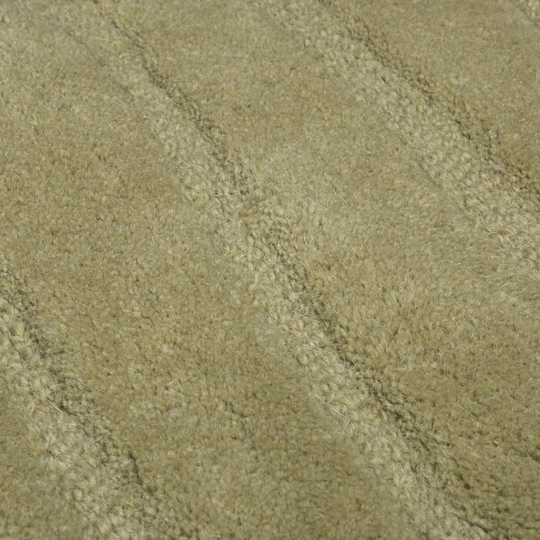 Ръчно изработен вълнен килим в цвят каки 120x170 cm Mesmerise Sage – Flair Rugs