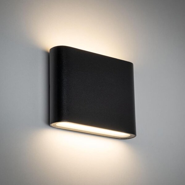 LED Екстериорен аплик ARWENA 2xLED/3W/230V IP54 черен