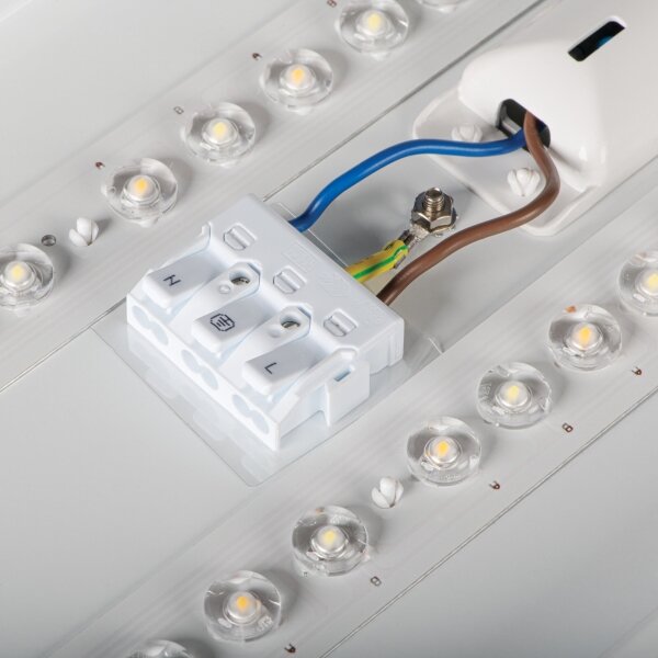 Kanlux38795-LED Плафониера LINCEA LED/15/20/24W/230V 3000/4000/6500K IK08 IP40