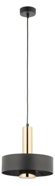Пендел RIF LUX 1xGX53/12W/230V Ø 25 см черен/златист