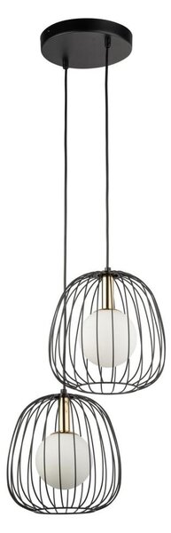 Пендел BELL 2xG9/12W/230V черен/златист
