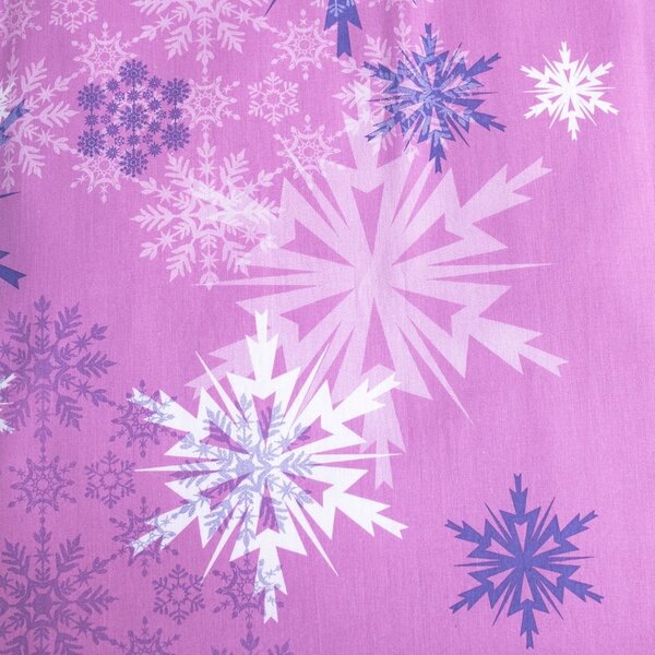 Памучно детско спално бельо 100x135 cm Frozen "Purple" – Jerry Fabrics
