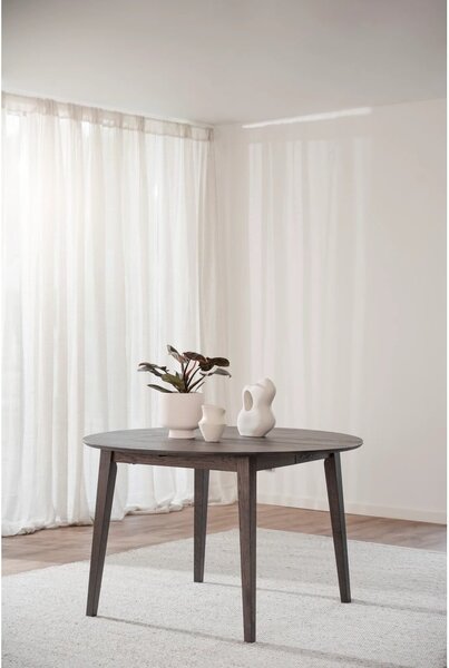 Кръгла сгъваема трапезна маса от масивен дъб ø 120 cm Filippa – Rowico