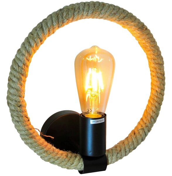 Аплик ROPE ARTHUR 1xE27/12W/230V