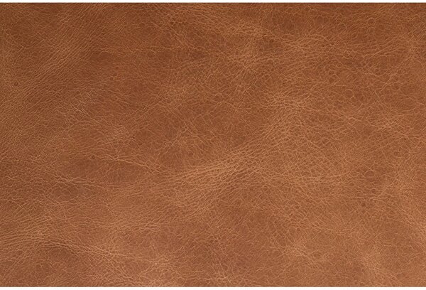 Кожен диван в цвят кафяв коняк 214 cm Douglas – Dutchbone