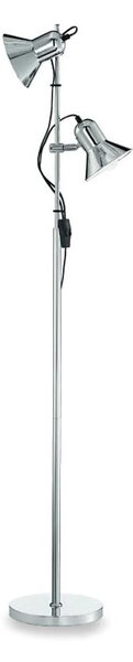 Ideal Lux - Подова лампа POLLY 2xE27/60W/230V лъскав хром