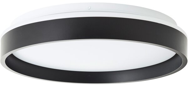 Brilliant - LED Плафониера KALMAR LED/26W/230V 3000K Ø 39 см черен
