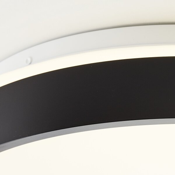 Brilliant - LED Плафониера KALMAR LED/26W/230V 3000K Ø 39 см черен