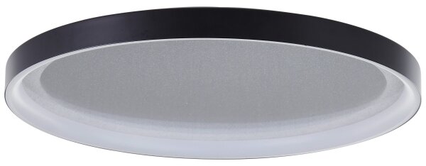 Brilliant - LED Димируем плафон QUITO LED/30W/230V 3000K Ø 42 см черен