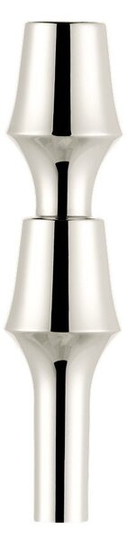 Z terazza ваза в блестящо сребрист цвят (височина 11 cm) BMF – STOFF Nagel