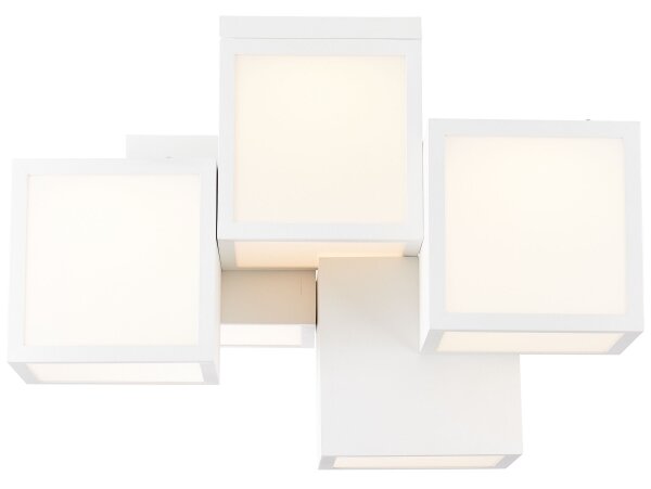 Brilliant - LED Плафониера CUBIX 5xLED/7,6W/230V 3000K бял