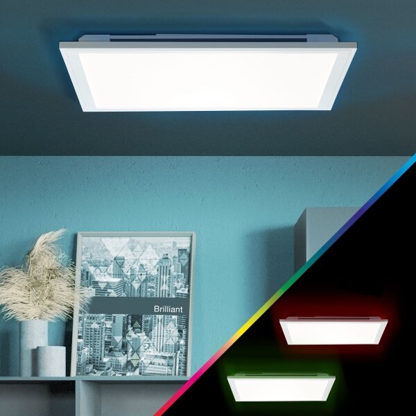 Brilliant - LED RGBW Димируем плафон ALLIE LED/24W/230V 2700-6500K + д.у