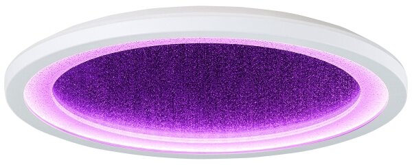 Brilliant -LED RGB Димируем плафон TANIDA LED/22W/230V 3000-6500 + д.у