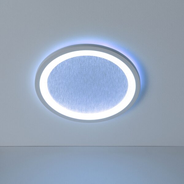 Brilliant -LED RGB Димируем плафон TANIDA LED/22W/230V 3000-6500 + д.у