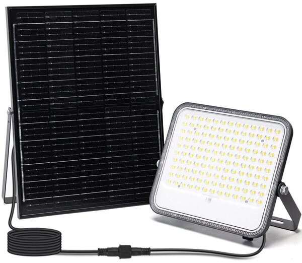 Aigostar - LED димируем соларен прожектор LED/200W/3,4V IP66 + дистанционно управление