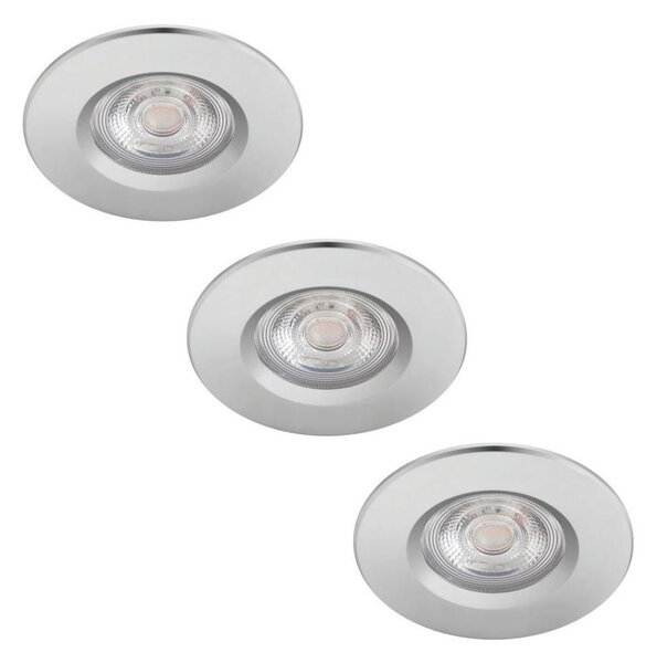 Philips - К-кт 3 бр. LED димируеми лунички за баня DIVE LED/5W/230V IP65