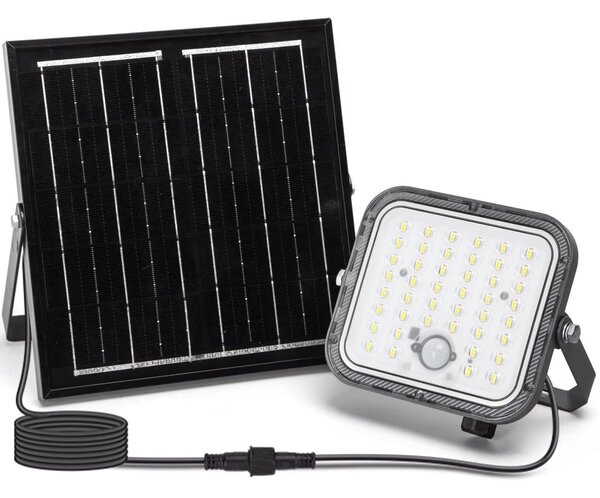Aigostar - LED димируем соларен прожектор със сензор LED/80W/3,4V IP66 + дистанционно управление