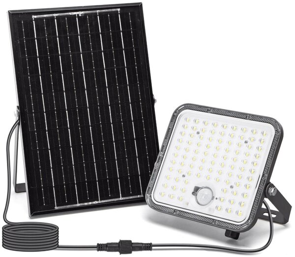Aigostar - LED соларен прожектор с възможност за димиране и вграден сензор LED/120W/3,4V IP66 + DO