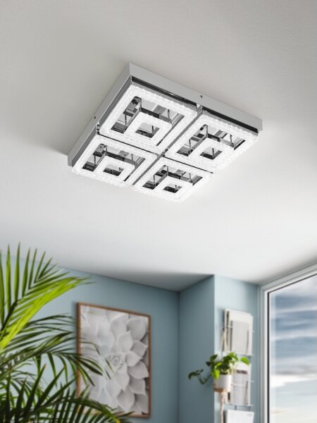 Eglo 95661 - LED таванно осветително тяло FRADELO LED/48W/230V