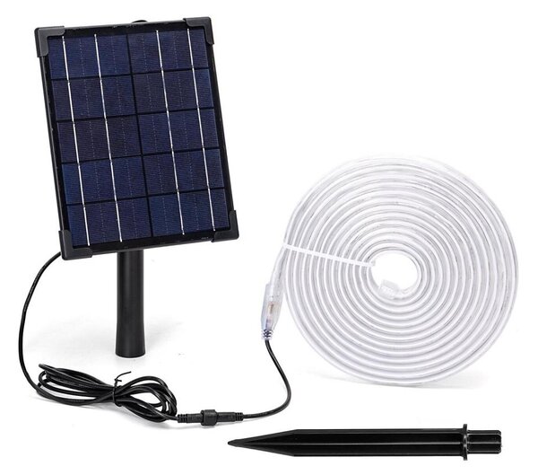 Aigostar - LED RGB Димируема соларна лента LED/5W/3,2V 5+2m IP65 + д.у