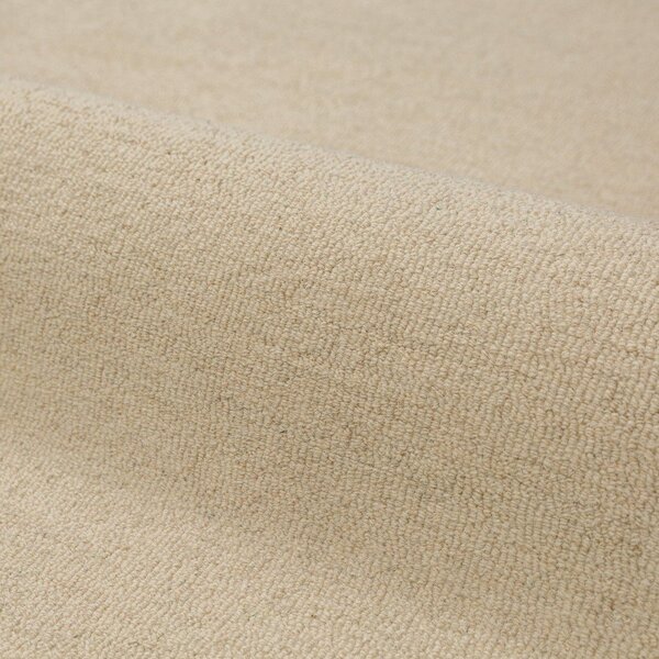 Ръчно изработена вълнена пътека в естествен цвят/тюркоазена 80x230 cm Wiggle Wool – Flair Rugs