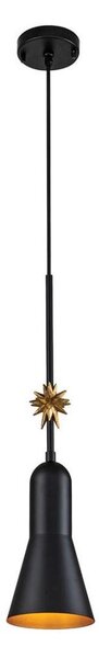 Elstead ETOILE-P-S-MB - Пендел ETOILE 1xE27/60W/230V Ø 13,3 см черен