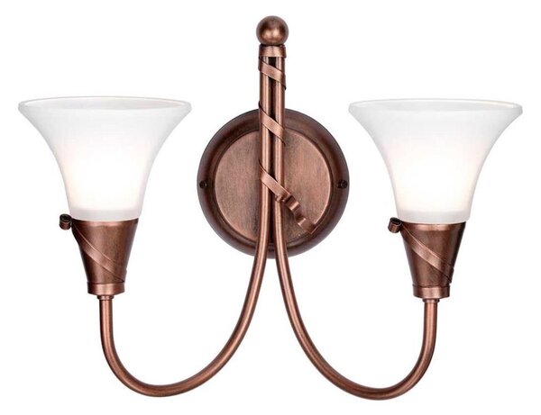 Elstead EM2-COPPER - Аплик EMILY 2xE14/40W/230V