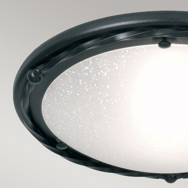 Elstead PB-F-B-BLACK - Плафон PEMBROKE 1xE27/60W/230V черен
