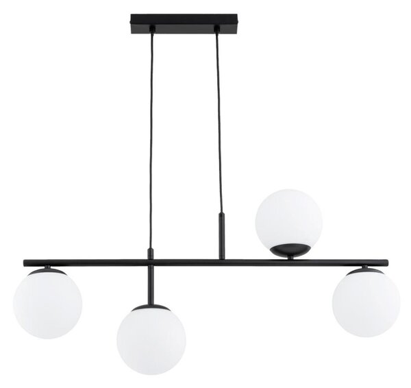 Пендел LUNA 4xE14/10W/230V черен