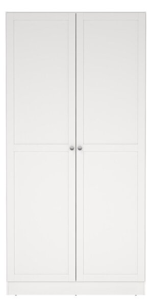 Бял гардероб 99x200x62 cm Billund – Tvilum