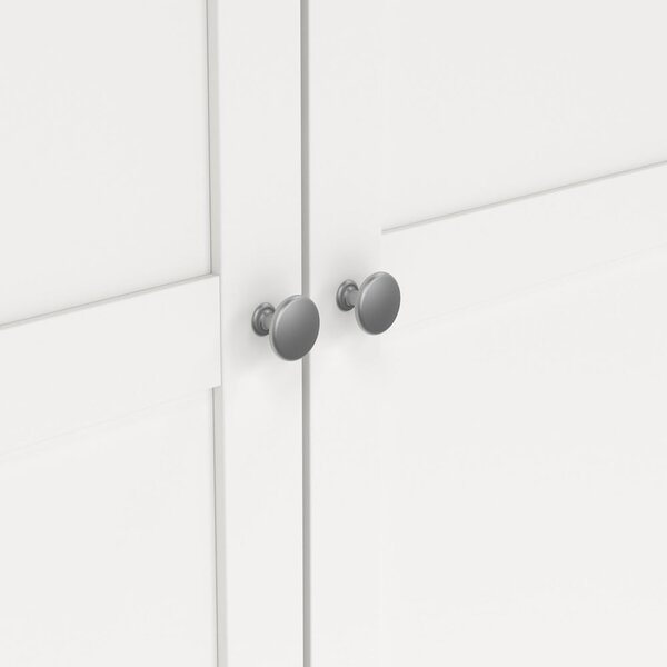 Бял гардероб 99x200x62 cm Billund – Tvilum