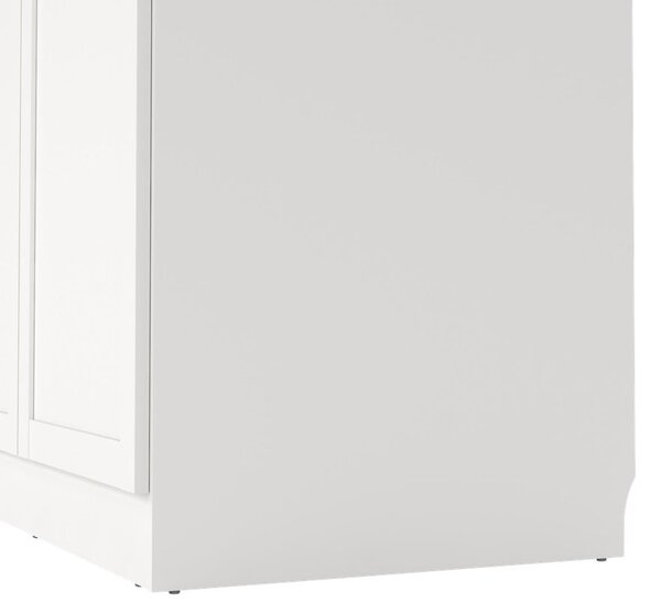 Бял гардероб 99x200x62 cm Billund – Tvilum