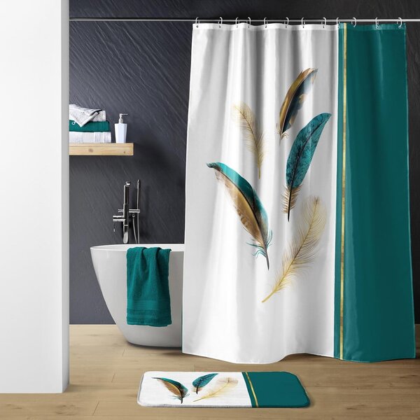 Завеса за душ 180x200 cm Plumiss – douceur d'intérieur
