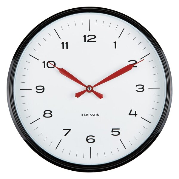 Стенен часовник ø 30 cm Modern Factory – Karlsson