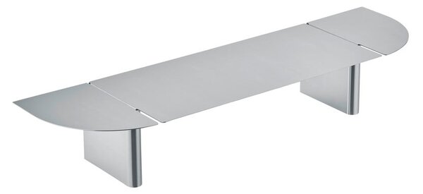 Стенен рафт от неръждаема стомана в матово сребрист цвят 80 cm Oru – Blomus