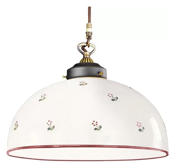 Kolarz 731.32.77 - Пендел NONNA 1xE27/75W/230V Ø 36 см червен