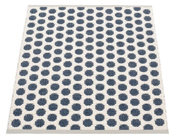 Тъмносин килим за открито и закрито 70x90 cm Noa Dark Blue – Pappelina