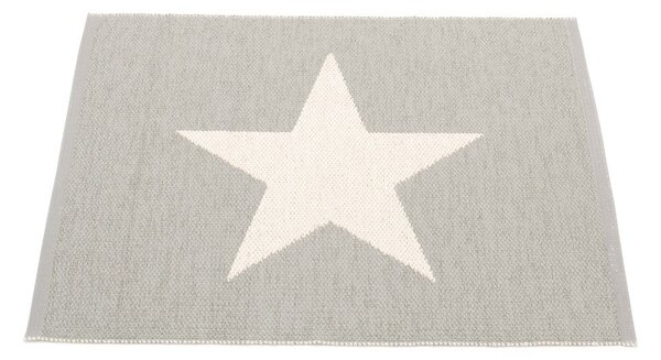Светлосив килим за открито и закрито 70x90 cm Viggo Warm Grey – Pappelina