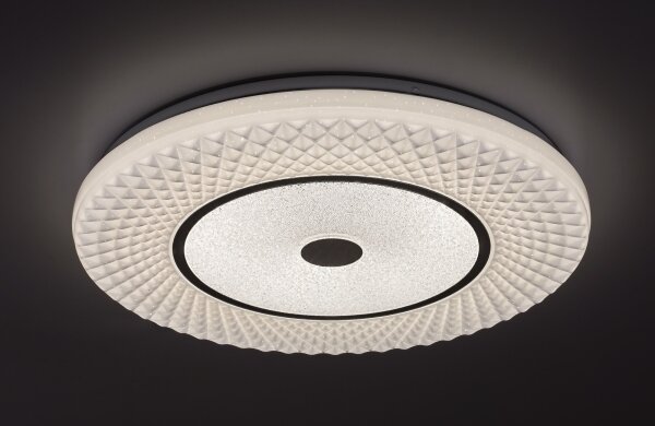 Rabalux 3254 - Димируемо LED таванно осветително тяло TORNADO LED/72W/230V + дистанционно управление