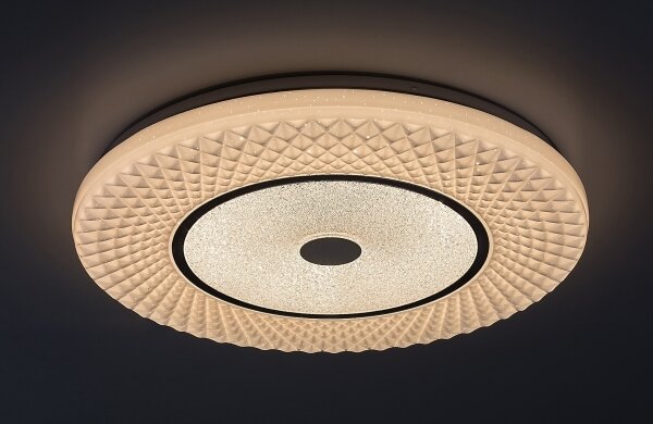 Rabalux 3254 - Димируемо LED таванно осветително тяло TORNADO LED/72W/230V + дистанционно управление