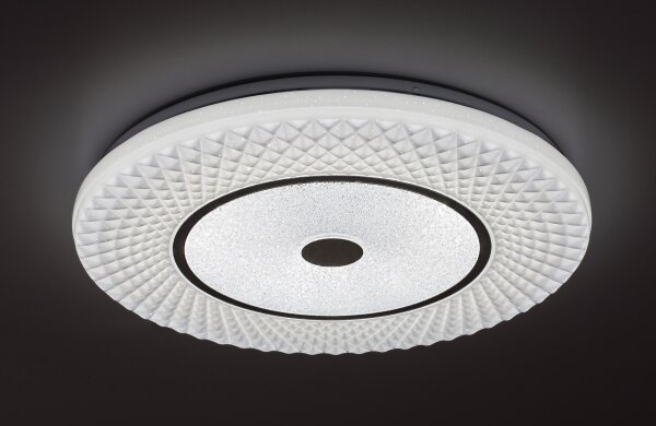 Rabalux 3254 - Димируемо LED таванно осветително тяло TORNADO LED/72W/230V + дистанционно управление