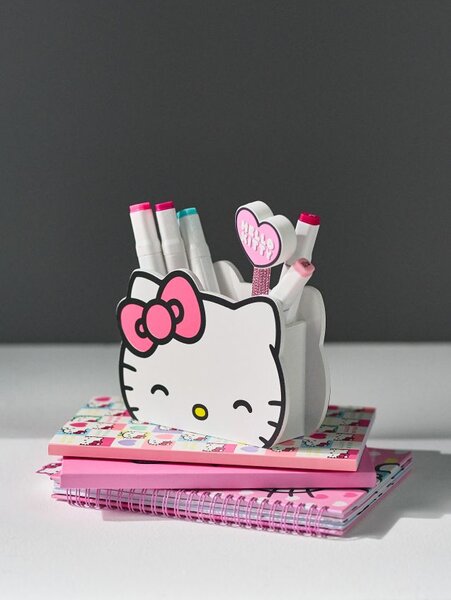 Sinsay - Настолен органайзер Hello Kitty - бял