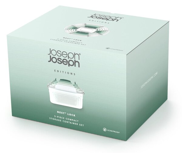 Кутии за храна 5 бр. Nest Lock – Joseph Joseph