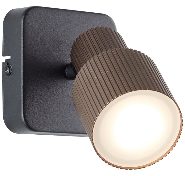 Brilliant - LED Стенен спот CADIZ 1xGU10/5W/230V бронзов