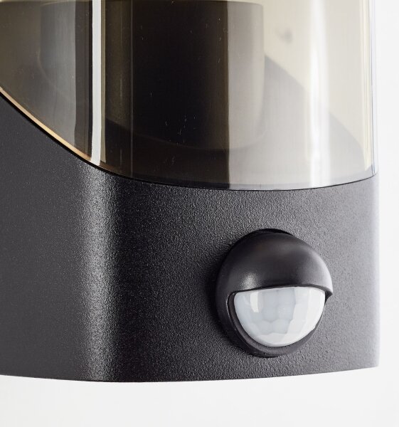 Brilliant - Екстериорен аплик със сензор MINOU 1xE27/10W/230V IP44