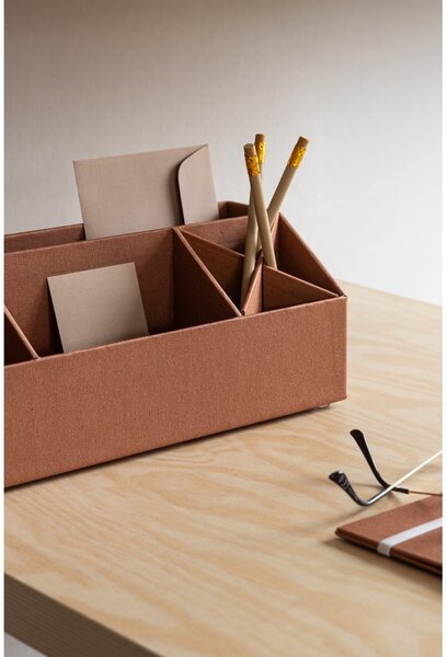 Картонен органайзер за канцеларски материали Elisa Restore Paper Laminate – Bigso