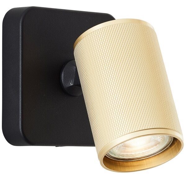 Brilliant - LED Стенен спот MARTY 1xGU10/5W/230V златист